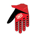 Ride 100% Airmatic gloves red-black L