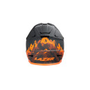 LAZER Unisex Extreme Phoenix+ ASTM Helm matte cobalt orange XS