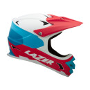 LAZER Unisex Extreme Phoenix+ ASTM casco bianco blu rosso M