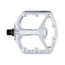 Crank Brothers Pedal Stamp 7 piccolo argento lucido