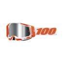 Ride 100% Racecraft 2 Goggle Orange - Mirror Silver