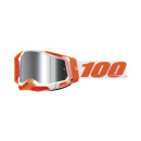 Ride 100% Racecraft 2 Goggle Orange - Mirror Silver