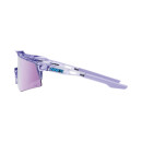 100% Speedcraft XS glasses Polished Transl Lav