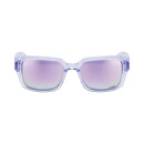 100% Rideley glasses Polished Transl Lavender