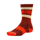 Chaussettes en laine Fifty-Fifty oxblood rouge M (39-41.5)