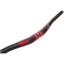 Race Face Sixc Low Riser Bar 31.8X785mm rosso 31.8mm