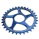 Race Face Direct Mount N/W Chainring 10-12SPD excl. SHI12SPD blue 30T