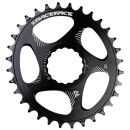 Race Face Direct Mount N/W Oval Chainring 10-12SPD black 28T
