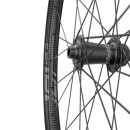 Zipp 101 XPLR Tubeless Disc-Brake Front Wheel black carbon 700C/12X100