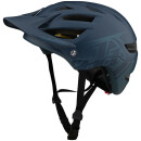 Troy Lee Designs A1 Helmet w/Mips XL/XXL, Bleu Ardoise Classique
