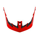Troy Lee Designs A3 Visor One Size, Uno Red
