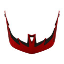 Troy Lee Designs A3 Visor One Size, Pump For Peace Red