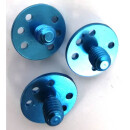 Troy Lee Designs A1 Screw 3 Pack One Size, Blue