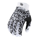 Troy Lee Designs Air Gloves Men M, Skull Demon White/Black
