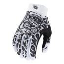 Troy Lee Designs Air Gloves Youth S, Skull Demon White/Black