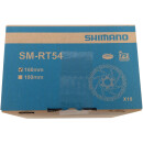 Disco Shimano Alivio 21 DISC 160mm, SM-RT54SXS, chiusura centrale, confezione da officina da 10 pezzi