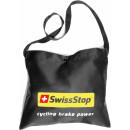 SwissStop Musette , coton, noir, 35x30cm