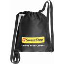 Sac à dos SwissStop, coton, noir, 35x30cm
