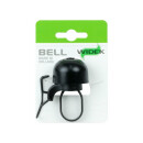 Cloche Widek Paperclip mini Bell jusquà 25.4mm noir sur carte
