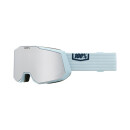 Ride 100% Snowcraft XL Hiper Goggle blanc - Mirror Silver