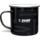 Cup Unior enameled, black