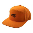 FOX 22 Shop 5 Panel Strapback Hat orange oversize