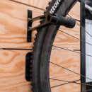 Lezyne Bike Mount CNC Alloy Wheel Hook, Black