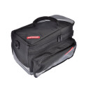 Pletscher Gepäckträgertasche Zurigo mit Wersa Adapter schwarz
