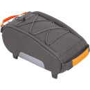 Racktime Gepäckträgertasche Yoshi 2.0, Snap-it 2, anthrazit, 30 x 17 x 12cm, mit Snap-it Adapter