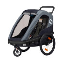 Avenida One bicycle trailer blue with suspension