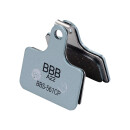 BBB Discbelag Shimano Br-Rs505/-805,Flat- Mount, organic w/cooling fins, pads only