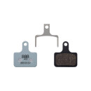 Plaquettes de frein BBB Shimano Br-Rs505/-805,Flat- Mount, organic w/cooling fins, pads only