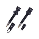 BBB Tubless valve Alu/black, 40mm, removable, 2 pieces