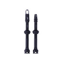 BBB Tubless valve Alu/black, 60mm, removable, 2 pieces