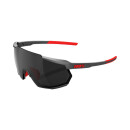 Ride 100% Racetrap 3.0 Brille Gunmetal - Black Mirror Lens