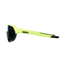 Ride 100% S2 Goggles Soft Tact Glow - Black Mirror Lens