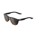 Ride 100% Slent Glasses Soft Tact Black / Havana Fade - HiPER Silv
