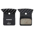 Shimano brake pads BP L05A RF BS resin with plates 25 pairs workshop packaging