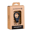 Supernova headlight holder Universal HBM, black, for 31.8mm max. stem width 44mm, 8mm free clamping area required