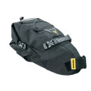 Topeak BackLoader Bikepacking-Satteltasche, S 6l., schwarz max 5kg, 50(max)x16x15cm, inkl. wasserdichtem Shrink-Bag, Strapmount