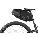 Topeak BackLoader X, Bikepacking-Satteltasche mit Holster System, 10 Liter, schwarz max 5kg Zuladung, mit wasserdichtem Shrink-Bag, Strapmount