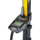 Topeak JoeBlow Sport Digital Standpumpe, schwarz/gelb 11bar, TwinHead DX5, inkl. Batterie