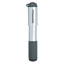 Topeak RaceRocket MT Mini Pumpe, silber, neue Halterung 6 bar,CNC Minipumpe MTB, grosses Volumen, 114g