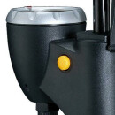 Pompa da pavimento Topeak JoeBlow Sprint argento fino a 11 bar, alluminio/acciaio, manometro sulla parte superiore, Twinhead