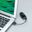 Topeak Mini USB Combo WhiteLite & Redlite USB Lichtset mit mini USB Ladeport, mit Gummiband