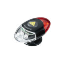 Topeak HeadLux luce a innesto 2 LED bianchi e 2 rossi, durata 50-100h