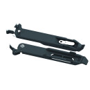 Topeak Power Lever X, tire levers with 5 functions, for all Powerlinks 1 set (2pcs), with metal insert, with Powerlink compartment and tool
