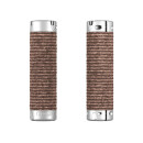 Brooks Plump leather grips, brown, 130mm, adjustable length