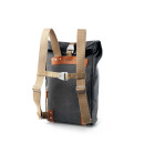Brooks PICKWICK sac à dos 12l, grey/honey small, dimensions : 26x36x12cm