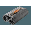 Brooks Bricklane Roll Up Bags, grey/honey Volume: 28 liters per bag, Size: 24x26x10cm